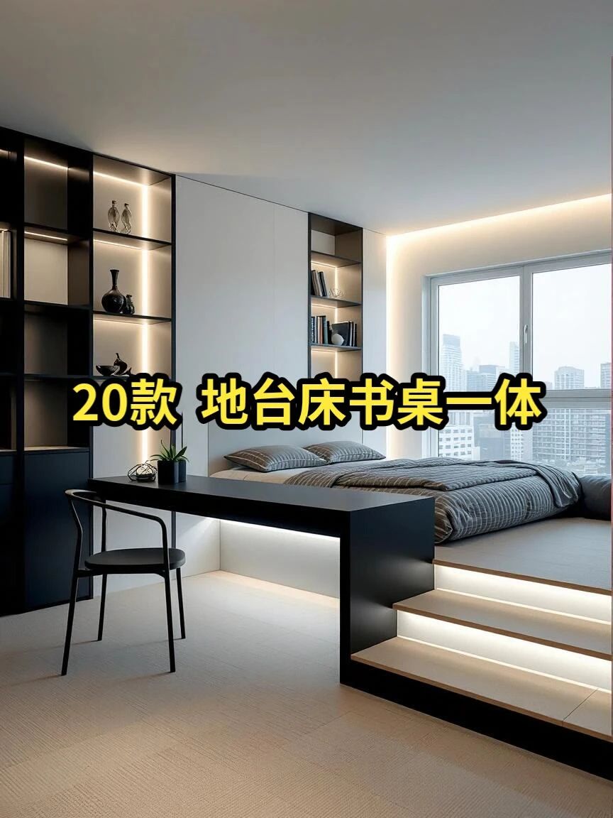 Hai mươi trường hợp giường và bàn làm việc