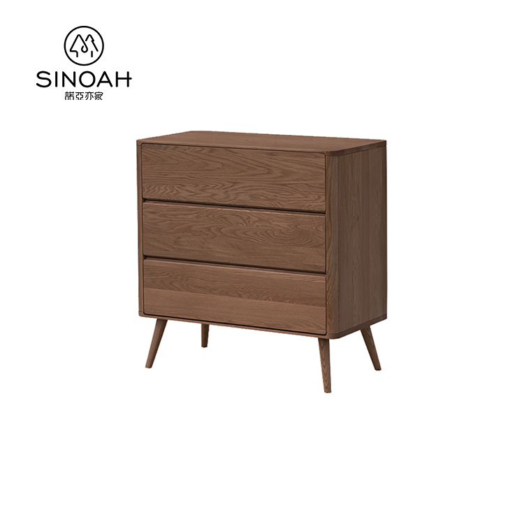Tủ ba ngăn kéo bằng gỗ sồi sẫm màu có phải là giải pháp lưu trữ hoàn hảo cho những ngôi nhà hiện đại không